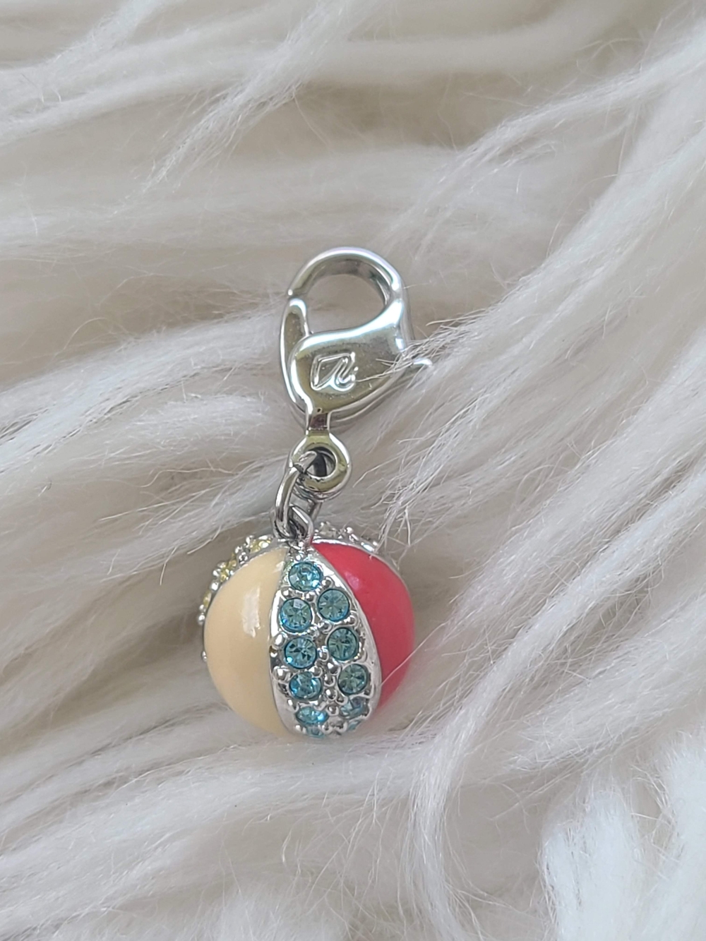 Rare Swarovski Beach Ball Charm- Excellent Condition